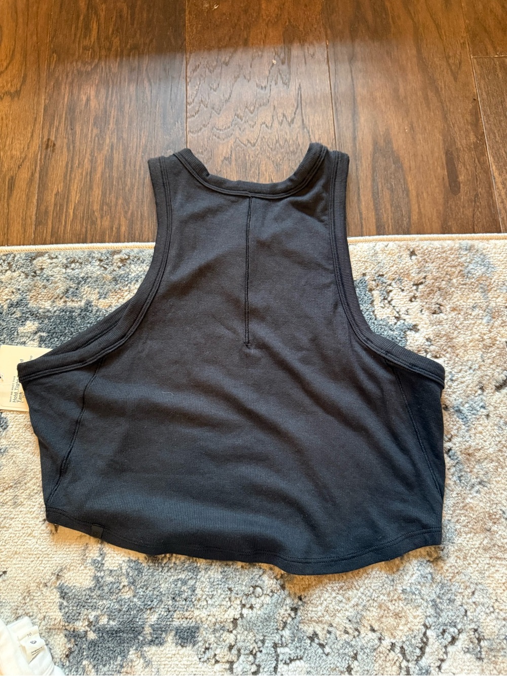 lululemon athletica Black Hold Tight Cropped Tank - Picture 2 of 3